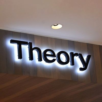 Офис Домашний декор Имя Логотип Бизнес LED Металлический знак Акрил LED Освещенный знак