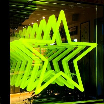 Отражение 3D с эффектом бесконечности 3D LED зеркало с входным напряжением 12 В