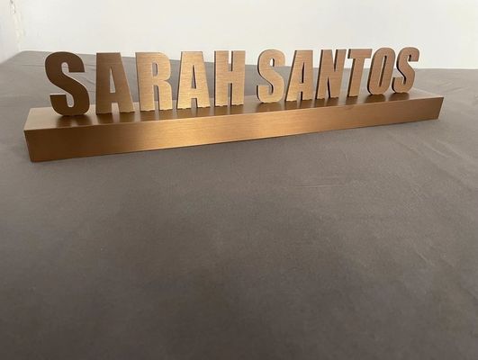 Универсальные 3D зеркальные/черные настенные письма из нержавеющей стали для рекламы и бизнеса