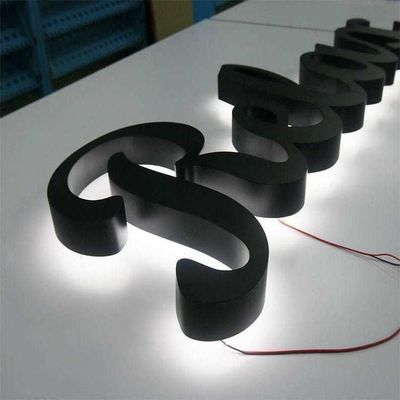 Металлический наружный подсвечивающий 3D-сигнализационный спинный светодиодный фонарь номер для свадеб