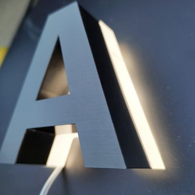 Снег 3D Титановые Золотые Буквы Знак для бизнеса Буквы Металика Школы Реклама