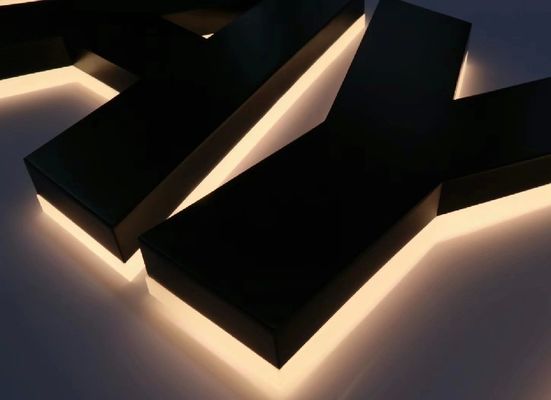 Больницы Снег Внешний настройка LED-каналов 3D LED-письма рекламный знак