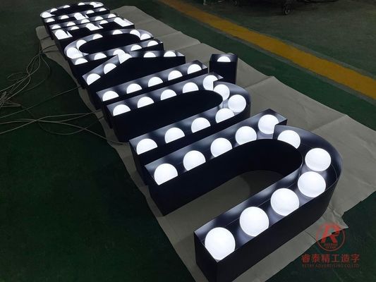Подключение к электроснабжению Декорация Led Marquee Буквы 2ft 3ft 4ft 5ft Гигантское освещение числа