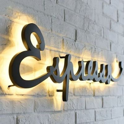 28 C устойчивая к температуре светодиодная вывеска для отелей 3D акриловый Rishang Light Letter Box
